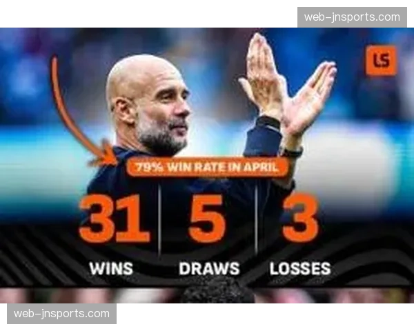 瓜迪奥拉四月胜率高达79% 历史数据暗示曼城逆转概率提升